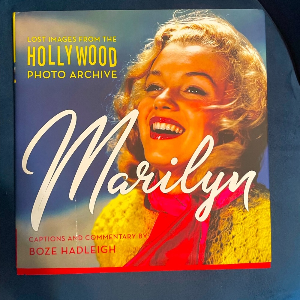 Marilyn Hollywood photo archive book.